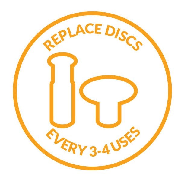 Disques de remplacement pour kit avancé - Moyen, grossier et très grossier