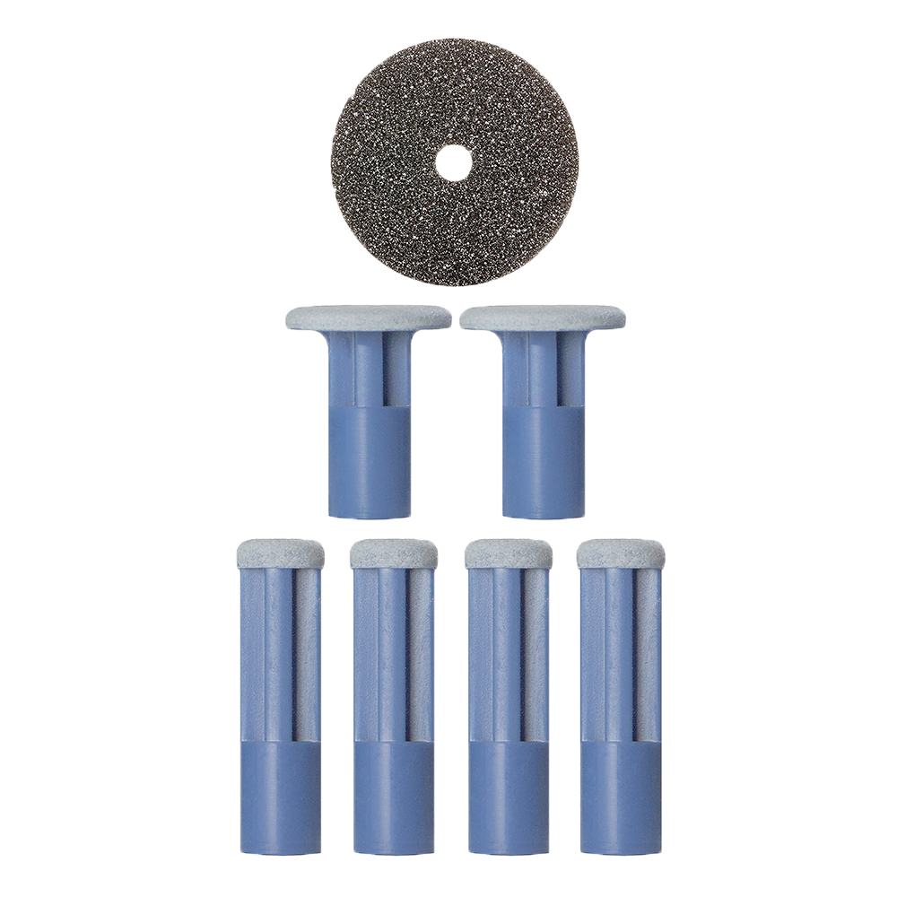 Disques de remplacement bleus - Sensibles