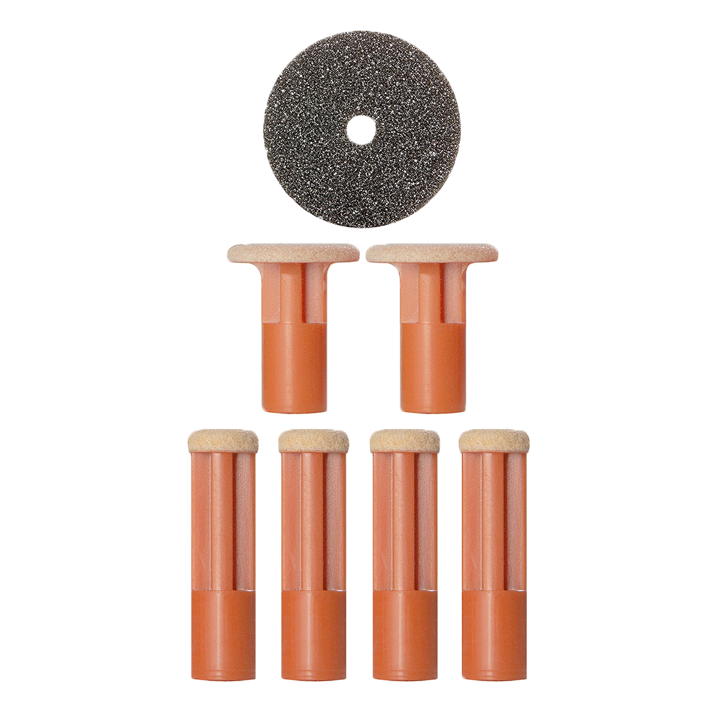 Disques de remplacement orange - Grossier